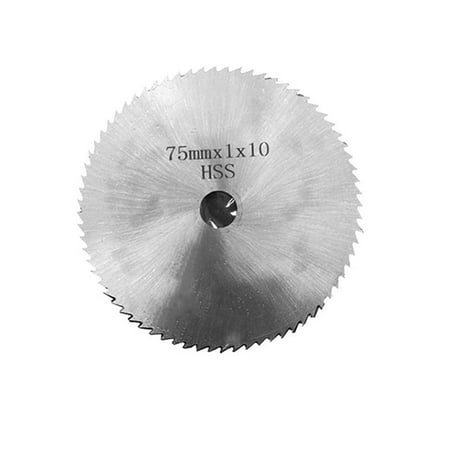 75mm Diameter 10mm Bore Angle Grinder Attachment Cutting Polishing Disc