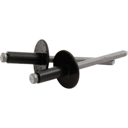 Lg Hd Rivet 250Pk Black