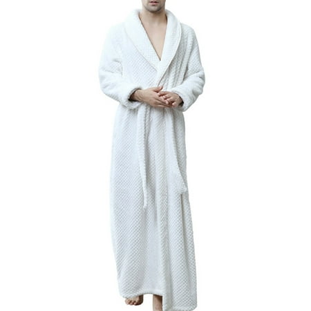 Paille Men Long Sleeve Warm Sherpa Bathrobe Plain Sleeping Sleepwear V Neck Lounge Fuzzy Plush Bathrobes Fleece Robe White XL
Paille Men Long Sleeve Warm Sherpa Bathrobe Plain Sleeping Sleepwear V Neck Lounge Fuzzy Plush Bathrobes Fleece Robe White XL