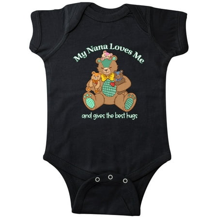 Inktastic My Nana Loves Me And Gives The Best Hugs Teddy Bear Gift Baby Boy or Baby Girl Bodysuit
Inktastic My Nana Loves Me And Gives The Best Hugs Teddy Bear Gift Baby Boy or Baby Girl Bodysuit