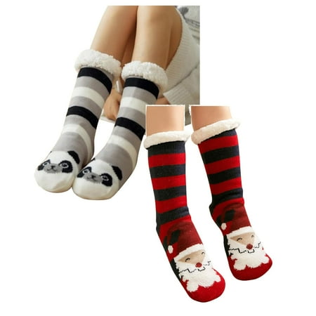 Women s Winter Super Soft Warm Fuzzy Fleece-Lined Grippers Slipper Socks Men Socks Size 10-13
Women s Winter Super Soft Warm Fuzzy Fleece-Lined Grippers Slipper Socks Men Socks Size 10-13