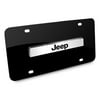 Jeep Black Stainless Steel Auto License Plate