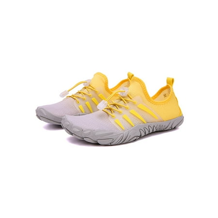 Crocowalk Ladies Wading Shoes Closed Toe Water Low Top Sneakers Lady s Aqua Summer Casual Elastic Band Gray Yellow 5.5 (W)
Crocowalk Ladies Wading Shoes Closed Toe Water Low Top Sneakers Lady s Aqua Summer Casual Elastic Band Gray Yellow 5.5 (W)