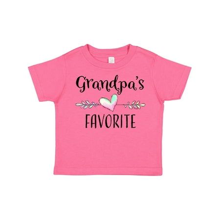 Inktastic Grandpas Favorite- Heart Grandchild Gift Toddler Boy or Toddler Girl T-Shirt
Inktastic Grandpas Favorite- Heart Grandchild Gift Toddler Boy or Toddler Girl T-Shirt