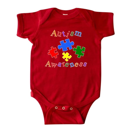 Inktastic Autism Awareness-puzzle Gift Baby Boy or Baby Girl Bodysuit
