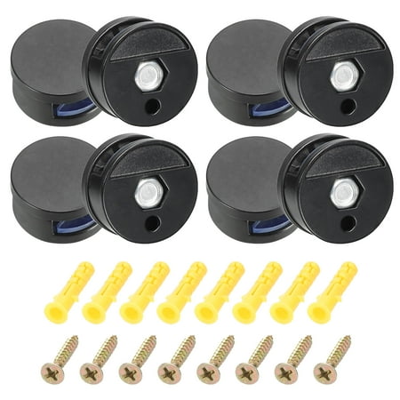 Mirror Holders Clips 8Pcs Mirror Mounting Clips for 5-8mm Thick Mirror Glass Dresser Bathroom(27mm Black)
Mirror Holders Clips 8Pcs Mirror Mounting Clips for 5-8mm Thick Mirror Glass Dresser Bathroom(27mm Black)