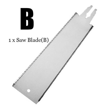 Double Edge Razor Saw Japanese Ryoba Look Pull Saw 14 / 9 Teeth Saw Blade