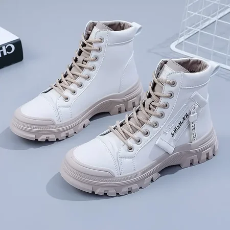 Women‘s Zipper Detail Platform Lace Up Boots Fashionable & Versatile Shoes Women‘s Footwear
Women‘s Zipper Detail Platform Lace Up Boots Fashionable & Versatile Shoes Women‘s Footwear