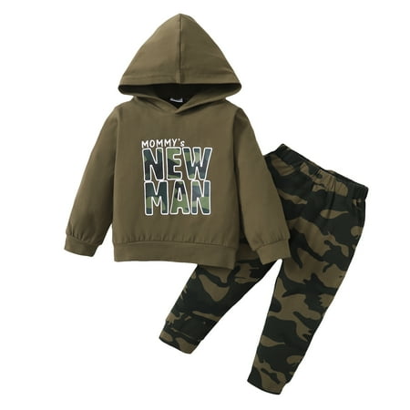 Kucnuzki 4T Toddler Boy Fall-Winter Outfits Pants Sets 5T Toddler Boy Long Sleeve MOMMY S NEW MAN Letter Prints Hooded Sweatshirt Tops Elastic Cozy Pants 2PCS Set Green
Kucnuzki 4T Toddler Boy Fall-Winter Outfits Pants Sets 5T Toddler Boy Long Sleeve MOMMY S NEW MAN Letter Prints Hooded Sweatshirt Tops Elastic Cozy Pants 2PCS Set Green