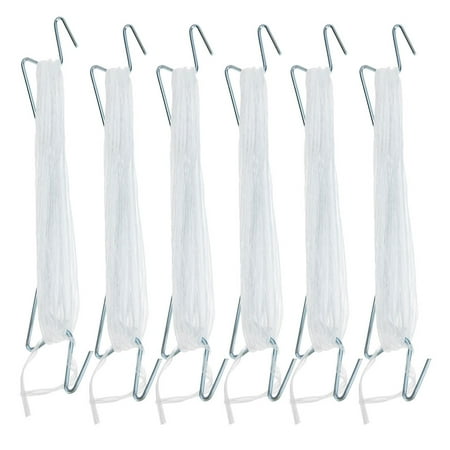 6 Sets Plant Climbing Hooks Tomato Support Hooks Tomato Support Traction Ropes