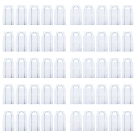 50pcs Tea Milk Takeaway Handbags PE Transparent Coffee Drinks Disposable Takeout Bags Carry Bags (Single Cup - Silver Edge)
50pcs Tea Milk Takeaway Handbags PE Transparent Coffee Drinks Disposable Takeout Bags Carry Bags (Single Cup - Silver Edge)