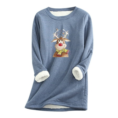 HAPIMO Sales Women s Nightgowns Sleepwear Padded Fleece Long Sleeve Shirts Graphic Print Plush Warm Comfy Night Dress Loungewear Tops Blue S
HAPIMO Sales Women s Nightgowns Sleepwear Padded Fleece Long Sleeve Shirts Graphic Print Plush Warm Comfy Night Dress Loungewear Tops Blue S