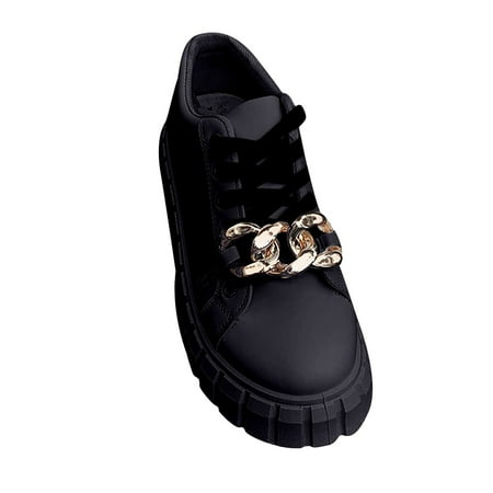 Holiday Savings Deals! Kukoosong Sneakers for Women Solid Bandage Cozy Sports Flat Bottom Warm Casual Breathable Platform Shoes Womens Non Slip Work Shoes Walking Shoes Running Shoes Black 8
Holiday Savings Deals! Kukoosong Sneakers for Women Solid Bandage Cozy Sports Flat Bottom Warm Casual Breathable Platform Shoes Womens Non Slip Work Shoes Walking Shoes Running Shoes Black 8