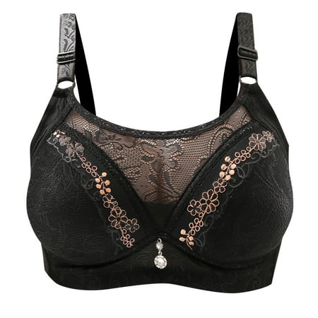 Dillar Woman s Fashion Plus Size Wire Free Comfortable Push Up Hollow Out Bra Underwear Ladies Plus Size Bra Without Steel Ring Gathered Underwear Breasted Breast Underwear
Dillar Woman s Fashion Plus Size Wire Free Comfortable Push Up Hollow Out Bra Underwear Ladies Plus Size Bra Without Steel Ring Gathered Underwear Breasted Breast Underwear