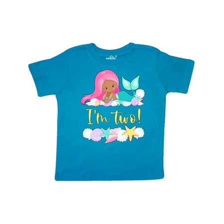 Inktastic I m 2 Mermaid with Pink Hair and Shells Gift Toddler Boy or Toddler Girl T-Shirt
Inktastic I m 2 Mermaid with Pink Hair and Shells Gift Toddler Boy or Toddler Girl T-Shirt