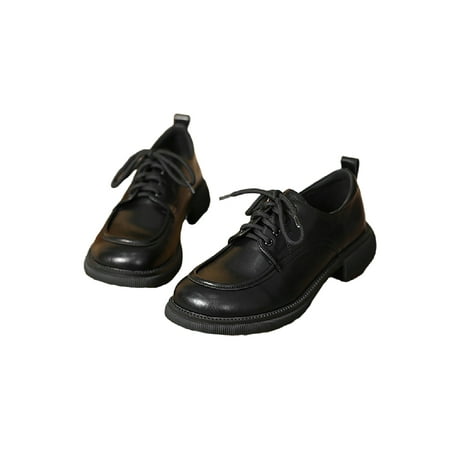 Rotosw Women Dress Shoe Comfort Oxfords Lace Up Leather Shoes Comfortable Non Slip Loafers School Vintage Flats Black with Plush Lined 7
Rotosw Women Dress Shoe Comfort Oxfords Lace Up Leather Shoes Comfortable Non Slip Loafers School Vintage Flats Black with Plush Lined 7