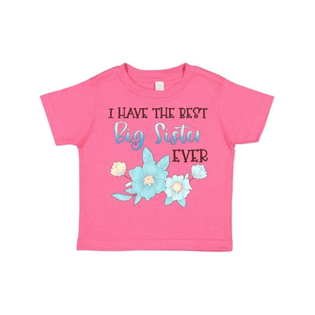 Inktastic I Have the Best Big Sister Ever with Blue Flowers Gift Toddler Boy or Toddler Girl T-Shirt
Inktastic I Have the Best Big Sister Ever with Blue Flowers Gift Toddler Boy or Toddler Girl T-Shirt