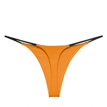 UoCefik Womens Low Rise Thongs Solid G-String Thongs for Women Sexy T-Back G-String Seamless Panties
UoCefik Womens Low Rise Thongs Solid G-String Thongs for Women Sexy T-Back G-String Seamless Panties
