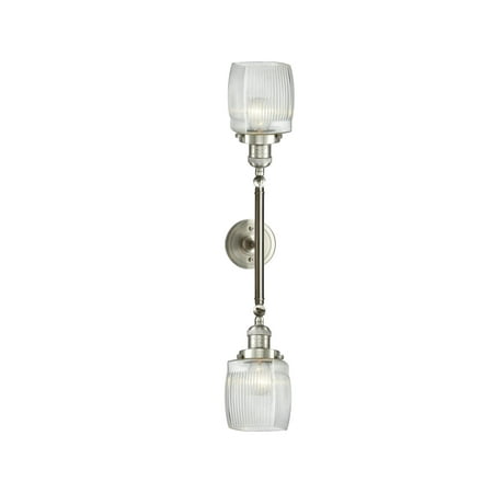 Innovations Lighting 208L Colton Colton 2 Light 22 Wide Bathroom Vanity Light - Nickel
Innovations Lighting 208L Colton Colton 2 Light 22 Wide Bathroom Vanity Light - Nickel