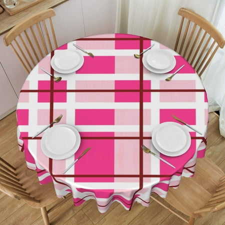 ZNDUO Tablecloths 60 x60 Round Tablecloths - Washable Polyester Tablecloth Decorative Fabric Tablecloths for Table Buffet Party and Camping Pink Geometric Fabric Texture Pattern
ZNDUO Tablecloths 60 x60 Round Tablecloths - Washable Polyester Tablecloth Decorative Fabric Tablecloths for Table Buffet Party and Camping Pink Geometric Fabric Texture Pattern