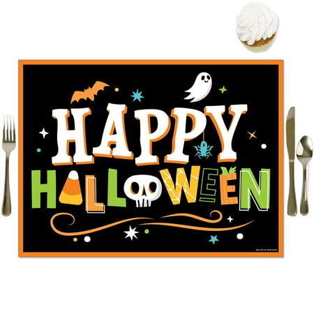 Jack-O -Lantern Halloween - Party Table Decorations - Kids Halloween Party Placemats - Set of 16
Jack-O -Lantern Halloween - Party Table Decorations - Kids Halloween Party Placemats - Set of 16