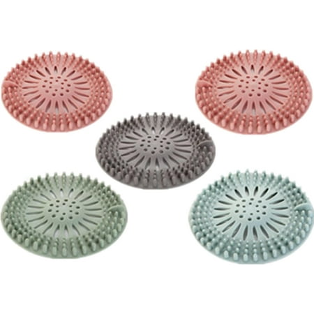 iDocare 5 Pack Silicone Hair Stopper Shower Drain Hair Catcher Durable Covers for Bathroom Bathtub and Kitchen
iDocare 5 Pack Silicone Hair Stopper Shower Drain Hair Catcher Durable Covers for Bathroom Bathtub and Kitchen
