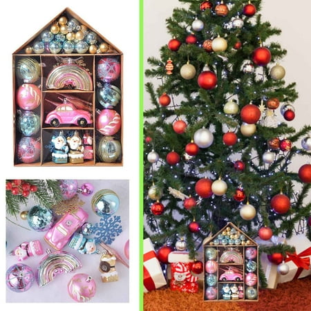 Klycj Home Decor Christmas Tree Decoration Set 70 Pieces Christmas Baubles Tree Decoration Wfor Christmas Wedding Party. Gifts
Klycj Home Decor Christmas Tree Decoration Set 70 Pieces Christmas Baubles Tree Decoration Wfor Christmas Wedding Party. Gifts