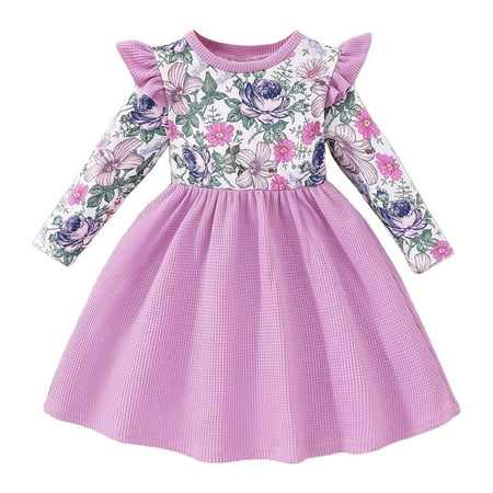 Toddler Girls Long Sleeve Floral Prints Christmas Princess Dress Dance Party Dresses Fall WinterClothes Birthday Dress For Girls Back To School Outfits For Girls Toddler Dresses 5t
Toddler Girls Long Sleeve Floral Prints Christmas Princess Dress Dance Party Dresses Fall WinterClothes Birthday Dress For Girls Back To School Outfits For Girls Toddler Dresses 5t