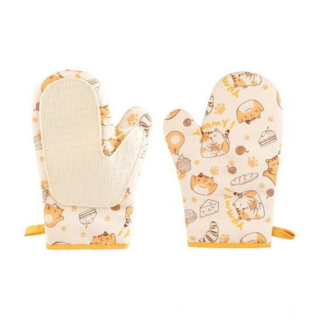 DMDUOU Cute Insulated Oven Gloves Heat Resistant Mitts for Microwave & Baking Quirky Design Adds Fun to Kitchen Tasks Secure Non-Slip Grip Easy to Clean - Cotton Lining C
DMDUOU Cute Insulated Oven Gloves Heat Resistant Mitts for Microwave & Baking Quirky Design Adds Fun to Kitchen Tasks Secure Non-Slip Grip Easy to Clean - Cotton Lining C