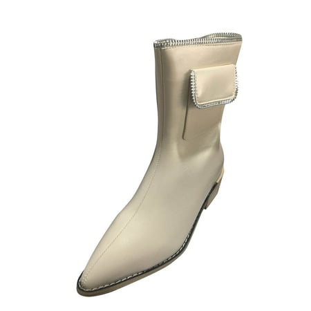 Wesracia Boots For Women Winter Boots Fashion Thick Fashion Heel Boots Women s Toe Pointed Casual Zipper Retro Bag Women s Boots
Wesracia Boots For Women Winter Boots Fashion Thick Fashion Heel Boots Women s Toe Pointed Casual Zipper Retro Bag Women s Boots