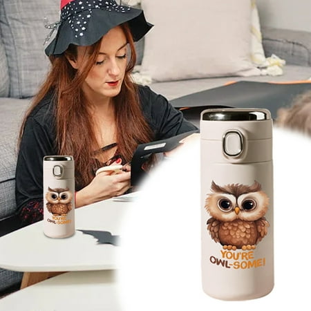Cute Owl Cup Students Portable High Appearance New Cup Smart Water Cup For School Coffee Mugs with Saucers 40 s 50 s 60s Drinking Glasses Kitchen Cup Set for Women Coffee Mug Vintage Glass Coffee Cups
Cute Owl Cup Students Portable High Appearance New Cup Smart Water Cup For School Coffee Mugs with Saucers 40 s 50 s 60s Drinking Glasses Kitchen Cup Set for Women Coffee Mug Vintage Glass Coffee Cups