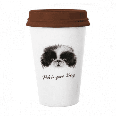 Black and white Cute Pekingese Dog Pet Animal Mug Coffee Drinking Glass Pottery Cerac Cup Lid
Black and white Cute Pekingese Dog Pet Animal Mug Coffee Drinking Glass Pottery Cerac Cup Lid