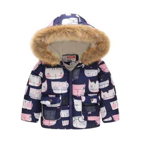 Stamzod Girls Winter Jackets And Coats Fashion Printing Hooded Coat Cute Kids Coats For Boys Thick Coat Padded Jacket Clothes Down Children Outerwear With Zipper 1-6Years
Stamzod Girls Winter Jackets And Coats Fashion Printing Hooded Coat Cute Kids Coats For Boys Thick Coat Padded Jacket Clothes Down Children Outerwear With Zipper 1-6Years