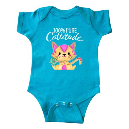 Inktastic Cute Cat with Flower-100 Percent Pure Cattitude Gift Baby Boy or Baby Girl Bodysuit
Inktastic Cute Cat with Flower-100 Percent Pure Cattitude Gift Baby Boy or Baby Girl Bodysuit