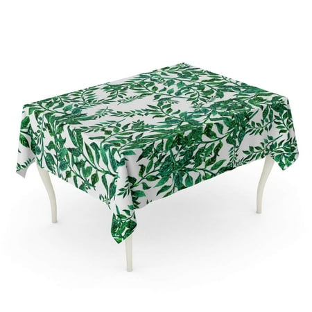 SIDONKU Colorful Pattern Watercolor Herbs and Leaves Beauty Blossom Botanical Tablecloth Table Desk Cover Home Party Decor 60x120 inch
SIDONKU Colorful Pattern Watercolor Herbs and Leaves Beauty Blossom Botanical Tablecloth Table Desk Cover Home Party Decor 60x120 inch
