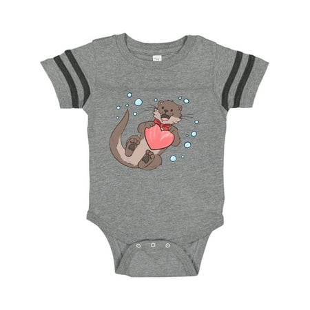Inktastic Cute Smiling Valentine s Day Otter with Heart Gift Baby Boy or Baby Girl Bodysuit
Inktastic Cute Smiling Valentine s Day Otter with Heart Gift Baby Boy or Baby Girl Bodysuit