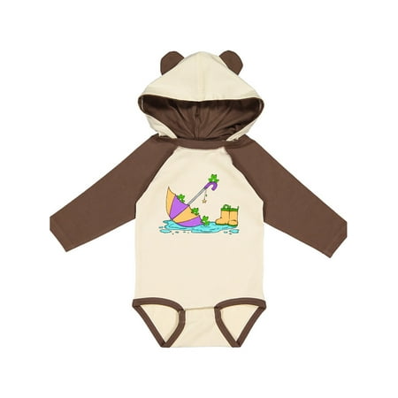 Inktastic Cute Frogs in a Umbrella with Boots Gift Baby Boy or Baby Girl Long Sleeve Bodysuit
Inktastic Cute Frogs in a Umbrella with Boots Gift Baby Boy or Baby Girl Long Sleeve Bodysuit