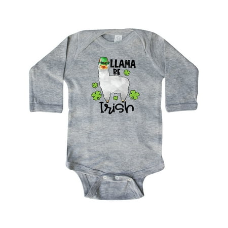 Inktastic St. Patrick s Day Llama Be Irish with Green Shamrocks Gift Baby Boy or Baby Girl Long Sleeve Bodysuit
Inktastic St. Patrick s Day Llama Be Irish with Green Shamrocks Gift Baby Boy or Baby Girl Long Sleeve Bodysuit