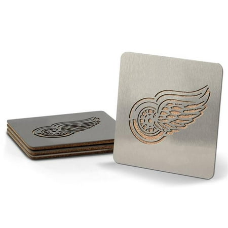 YouTheFan 7013275 Detroit Red Wings Boaster Set of 4