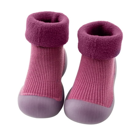 Kureaily Kids Toddler Baby Boys Girls Solid Warm Knit Soft Sole Rubber Shoes Slipper Stocking Soft Shoes Little Boys Slippers Kids Slippers for Boys Size 8 18
Kureaily Kids Toddler Baby Boys Girls Solid Warm Knit Soft Sole Rubber Shoes Slipper Stocking Soft Shoes Little Boys Slippers Kids Slippers for Boys Size 8 18