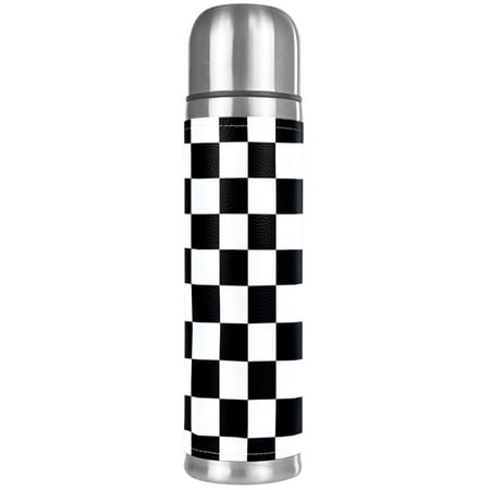 Classic Black White Checker Board Pattern Premium Insulated Water Bottle - Water Mug with Food-Grade PP Vacuum Insulated Leak-proof BPA-Free
Classic Black White Checker Board Pattern Premium Insulated Water Bottle - Water Mug with Food-Grade PP Vacuum Insulated Leak-proof BPA-Free