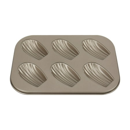 Christmas Clearance! VWRXBZ Mini Madeleine Cake Pan 6 Cavity Non-stick Oval Scallop Baking Pan
Christmas Clearance! VWRXBZ Mini Madeleine Cake Pan 6 Cavity Non-stick Oval Scallop Baking Pan