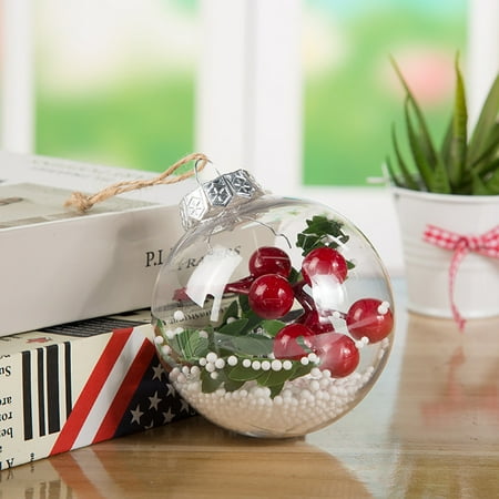 Pgeraug Decorative ball Decoration Transparent Christmas DIYT Ball Festival Pendant Gift Hollow Ball Hangs B
Pgeraug Decorative ball Decoration Transparent Christmas DIYT Ball Festival Pendant Gift Hollow Ball Hangs B