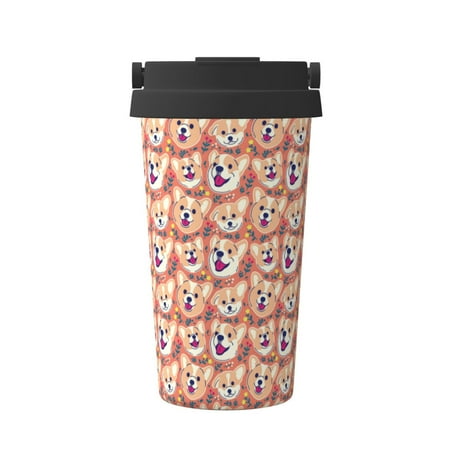 Junzan Corgi Head with Floal for Stainless Steel Vacuum Insulated Tumbler - Reusable Insulated Cold Brew Iced Coffee Cup Thermos -Gifts for Women Men Him Her
Junzan Corgi Head with Floal for Stainless Steel Vacuum Insulated Tumbler - Reusable Insulated Cold Brew Iced Coffee Cup Thermos -Gifts for Women Men Him Her
