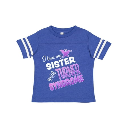 Inktastic I Love My Sister with Turner Syndrome Gift Toddler Boy or Toddler Girl T-Shirt
Inktastic I Love My Sister with Turner Syndrome Gift Toddler Boy or Toddler Girl T-Shirt