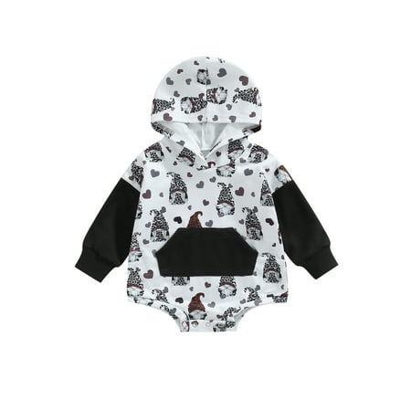 Baby Boy Girl Sweatshirt Romper Pullover Hoodie with Front Pocket Long Sleeve Fall Winter Outfit
Baby Boy Girl Sweatshirt Romper Pullover Hoodie with Front Pocket Long Sleeve Fall Winter Outfit