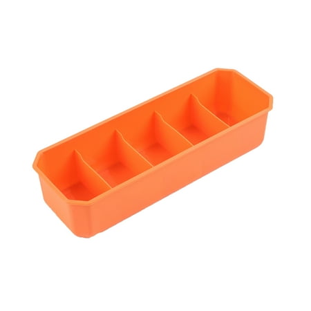 HEVIRGO Socks Storage Box Stackable Portable Bra Underwear Storage Organizer Compartment Case for Home Orange Plastic
HEVIRGO Socks Storage Box Stackable Portable Bra Underwear Storage Organizer Compartment Case for Home Orange Plastic