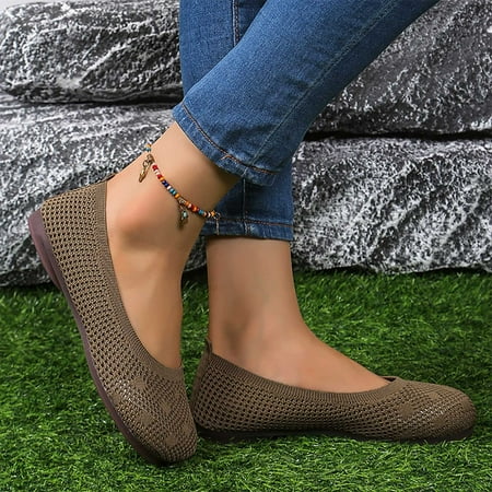 LRJTENG Women s casual shoes Women s Fashion Net Solid Color Slip on Casual Shoes Khaki
LRJTENG Women s casual shoes Women s Fashion Net Solid Color Slip on Casual Shoes Khaki