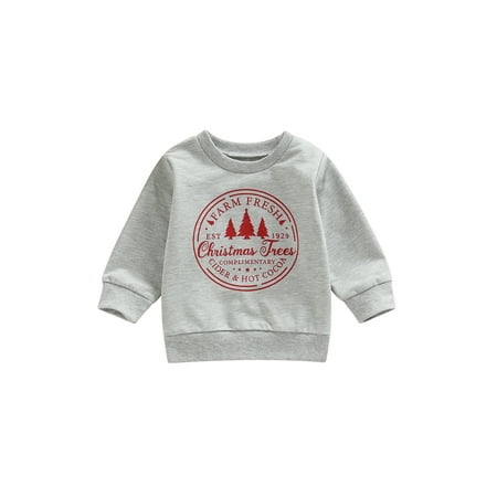 AMILIEe Toddler Baby Boy Girl Christmas Tree Sweatshirt Long Sleeve Pullover Sweater Clothes 0-4 Years
AMILIEe Toddler Baby Boy Girl Christmas Tree Sweatshirt Long Sleeve Pullover Sweater Clothes 0-4 Years