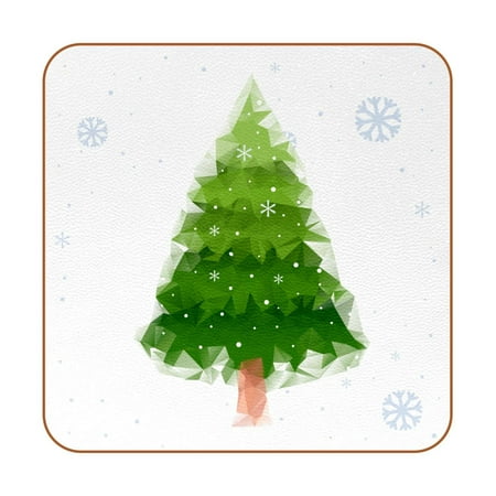 OWNTA Abstract Christmas Tree-01 Pattern Premium 6-Piece Square Coaster Set in Microfiber Leather - Non-Slip & Absorbent Cup Mats
OWNTA Abstract Christmas Tree-01 Pattern Premium 6-Piece Square Coaster Set in Microfiber Leather - Non-Slip & Absorbent Cup Mats